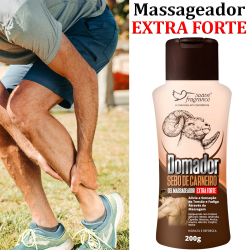 Gel Massageador Extra Forte Domador Sebo de Carneiro Suave Fragrance 6017 1