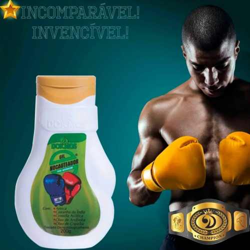 GEL NOCAUTEADOR ARNICA DOKMOS COSMÉTICOS COMBATE DORES