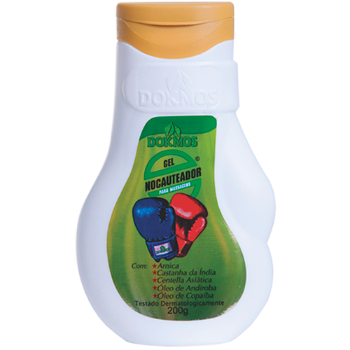 GEL NOCAUTEADOR ARNICA DOKMOS COSMÉTICOS COMBATE DORES