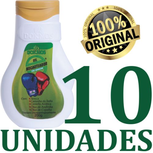 10 GEL NOCAUTEADOR ARNICA DOKMOS COSMÉTICOS CÓD 1112