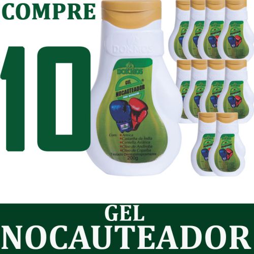 10 GEL NOCAUTEADOR ARNICA DOKMOS COSMÉTICOS CÓD 1112
