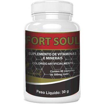 Fort Soul Suplemento de Vitaminas e Minerais Organza Alimentos 003