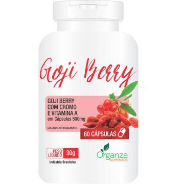 Goji Berry com Cromo e Vitamina A Organza Alimentos 025