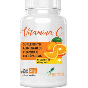 Vitamina C 400 mg Organza Alimentos 133
