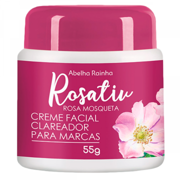 Creme Facial Clareador Para Marcas Rosa Mosqueta Rosativ Ref. 3071