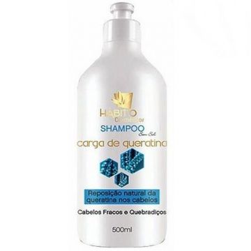 Shampoo Carga de Queratina Hábito 0114