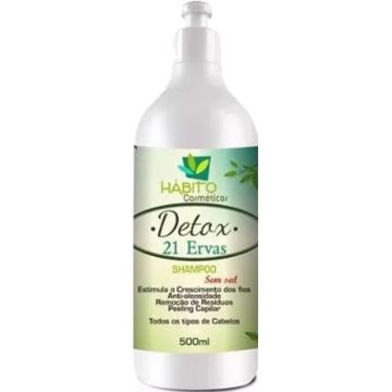 Shampoo Detox 21 Ervas Hábito 1605