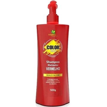 Shampoo Matizador Vermelho Color Red Hábito 2705