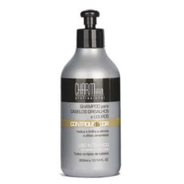 Shampoo para Cabelos Grisalhos e Louros Controle da Cor Natu Charm 1033 1