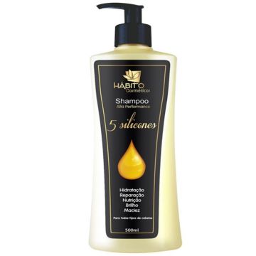 Shampoo 5 Silicones Hábito 0714