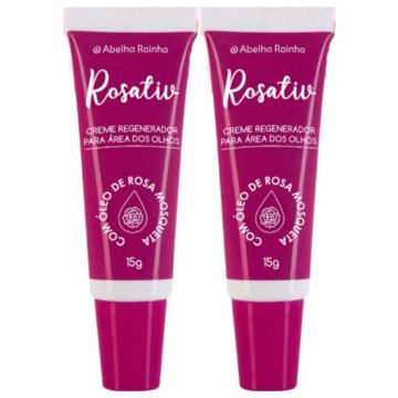 2 Creme Regenerador para Área dos Olhos Rosativ Abelha Rainha