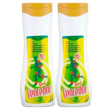 Kit 2 Gel Vencedor Massageador Hábito 200g