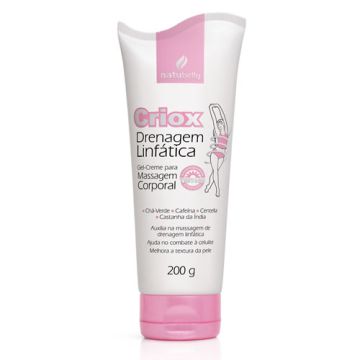 Gel-Creme Drenagem Linfática Natubelly Criox Ref. 0631