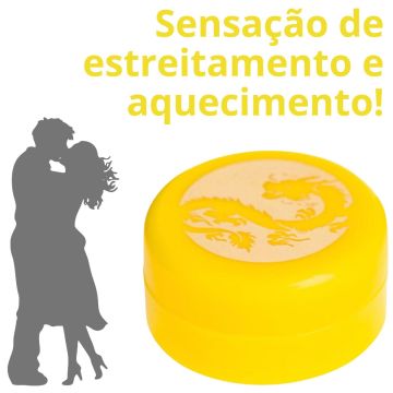 Lubrificante Íntimo + Pomada Fogo do Dragão - Efeito Apertadinha + Efeito Retardante + Efeito Quente