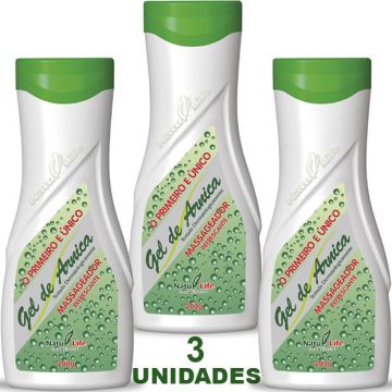 Kit Gel de arnica natulife 200g 03 unidades
