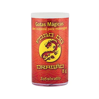 Óleo Corporal Fogo do Dragão Gotas Mágicas Sofisticatto 1584 1