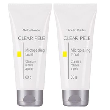 Micropeeling Facial Clear Pele Clareia e Renova (2 unidades)