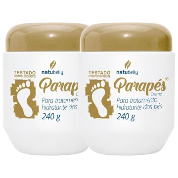 Kit 2 Parapés Creme para Tratamento Hidratante para os Pés 240g