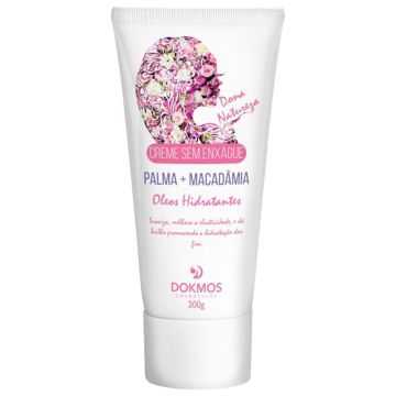 Creme Sem Enxágue Palma + Macadâmia - Óleos Hidratantes Dokmos 5419