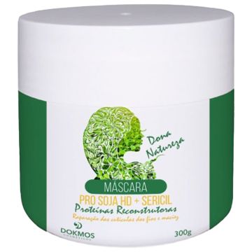 Máscara Capilar Proteínas Reconstrutoras Pro Soja + Seriseal Dokmos 5406