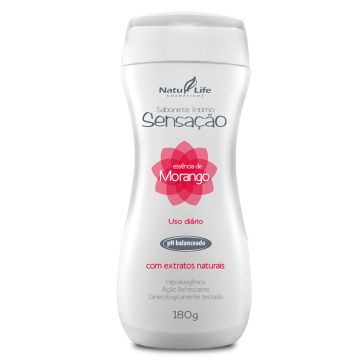 Sabonete Íntimo Essência de Morango Sensação Natu Life 657