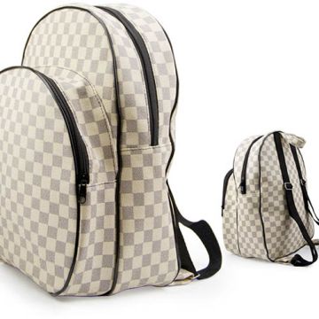 Sacola Xadrez Nude Suave Fragrance Ref. 7038