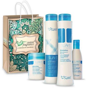 Kit Promocional Suave Elements Queratina Suave Fragrance 8111 1