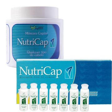 Kit Nutricap Ampolas 7 Semanas + Máscara Nutricap Suave Fragrance Ref. 8133