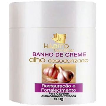 Banho de Creme Alho Desodorizado Hábito 1407