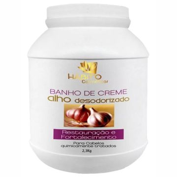 Banho de Creme Alho Desodorizado 2.3kg Hábito 1521