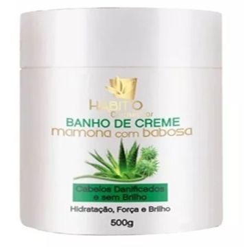 Banho de Creme Mamona com Babosa Hábito 1411