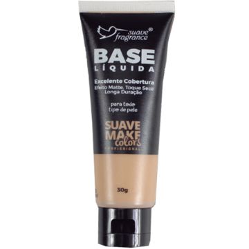 Base Líquida Bege Médio Suave Make Colors Suave Fragrance 0575