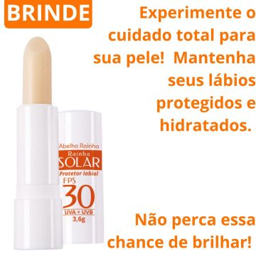 Creme Clareador Facial Rosa Mosqueta + Clear Pele Mascara Black + Protetor Solar Facial 70 FPS + Protetor Labial FPS 30