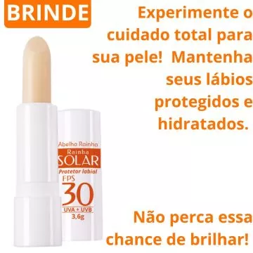 Creme Clareador Facial Rosa Mosqueta + Clear Pele Mascara Black + Protetor Solar Facial 70 FPS + Protetor Labial FPS 30