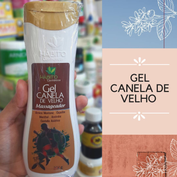 Gel Massageador Canela de Velho Habito 2410 1