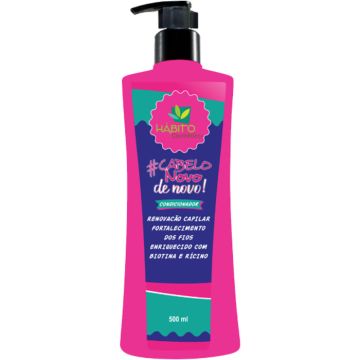 Condicionador #CABELO NOVO de novo! Hábito 0962