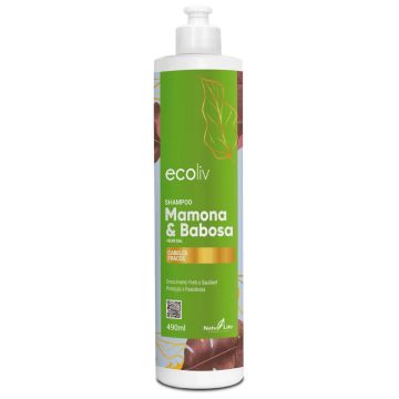 Shampoo Mamona & Babosa Ecoliv Natu Life 615