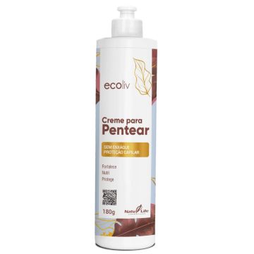 Creme para Pentear Mandioca & Bambu Ecoliv Natu Life 604