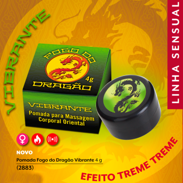 Pomada Fogo do Dragão Vibrante Verde Sofisticatto 4g