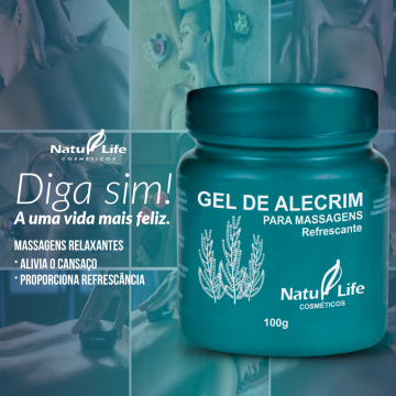 Gel de Alecrim Natu Life 140