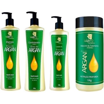 Kit Promocional Óleo de Argan Hábito 8113
