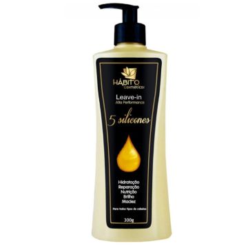 Leave-in 5 Silicones Hábito 1014