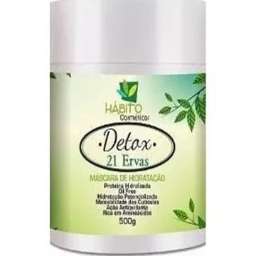 Máscara Detox 21 Ervas Hábito 1617