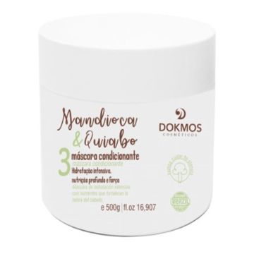 Máscara Condicionante Mandioca & Quiabo Dokmos 1855