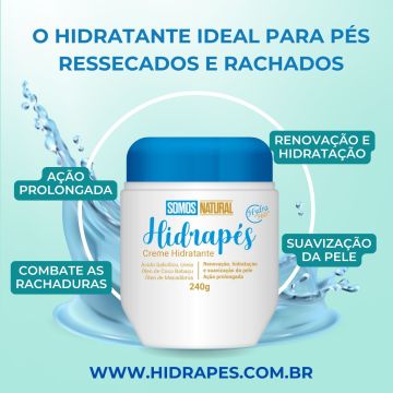 Hidrapés Creme Hidratante para Os pés