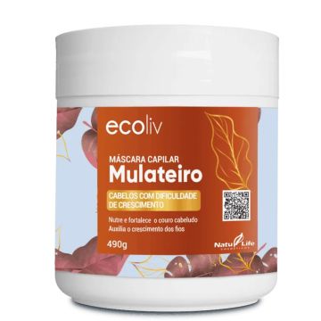 Máscara Capilar Mulateiro Ecoliv Natu Life 644