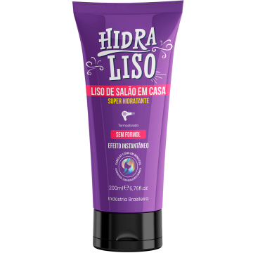 Hidraliso Liso de Salão em Casa Sem Formol 200 ml 119612