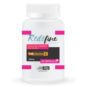 Redefine Queima De Gordura Localizada  Organza Alimentos  60 Cápsulas Ref 070