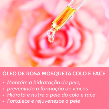 Óleo De Rosa Mosqueta Colo E Face Rosativ Abelha Rainha 30ml Ref. 3074