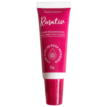Creme Regenerador Para Área Dos Olhos Com Óleo De Rosa Mosqueta Rosativ 15g